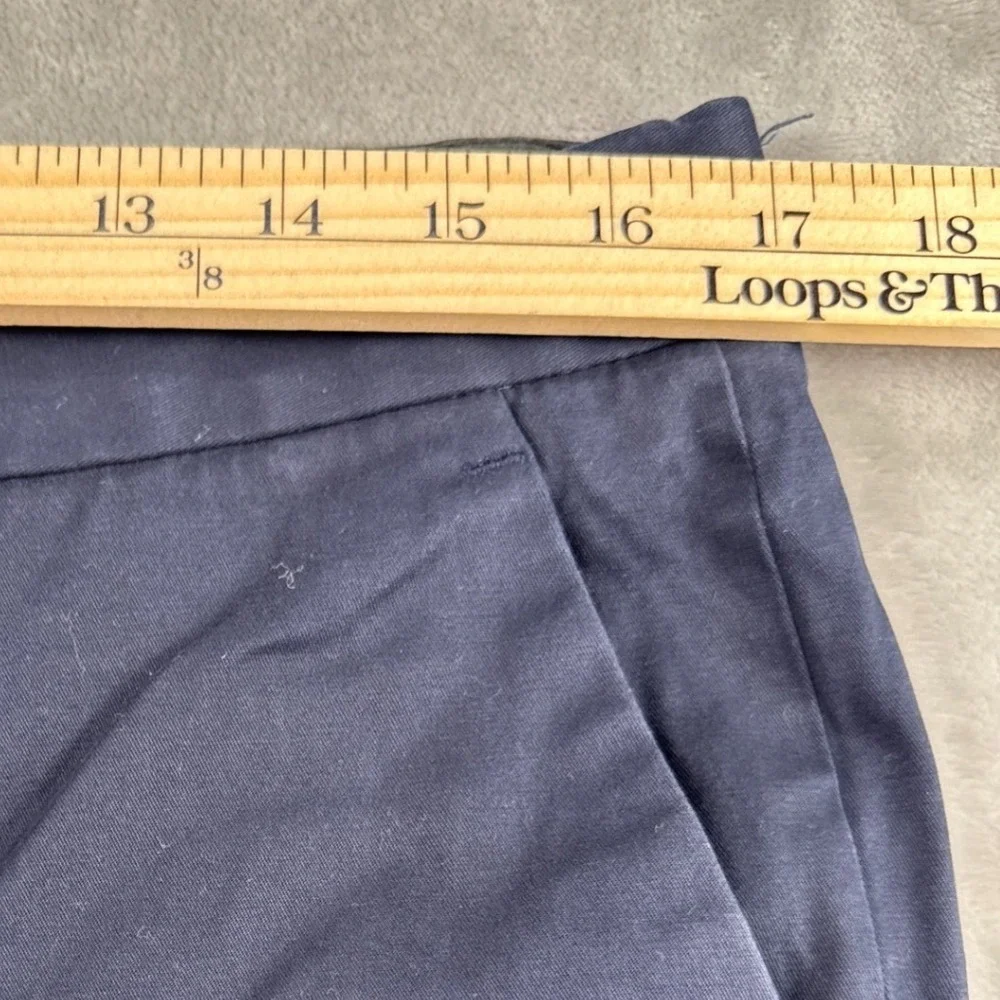Express Photographer Navy Blue Slim Fit Chino Pants Mens 34x32 Stretch Cotton